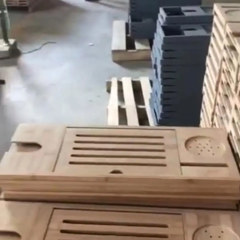 2022 Hot Selling Competitive Price Bathroom Tray Set Bamboo