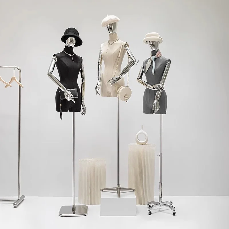 Boutique Clothing Store Female Dummy Window Display Manequins Couture For Clothing