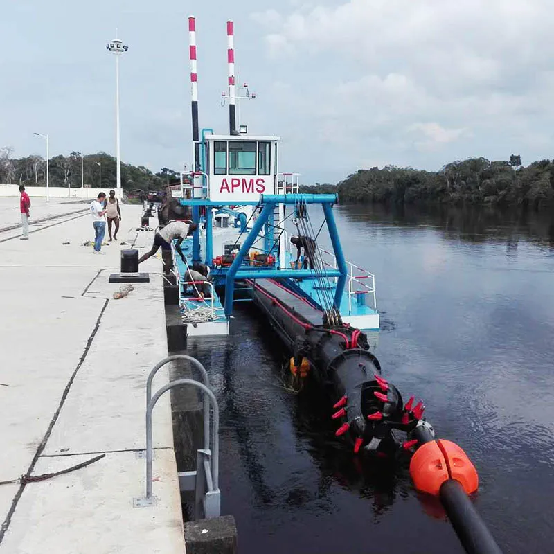 River Cutter Suction Sand Pumping Dredger Ship Machine Sale