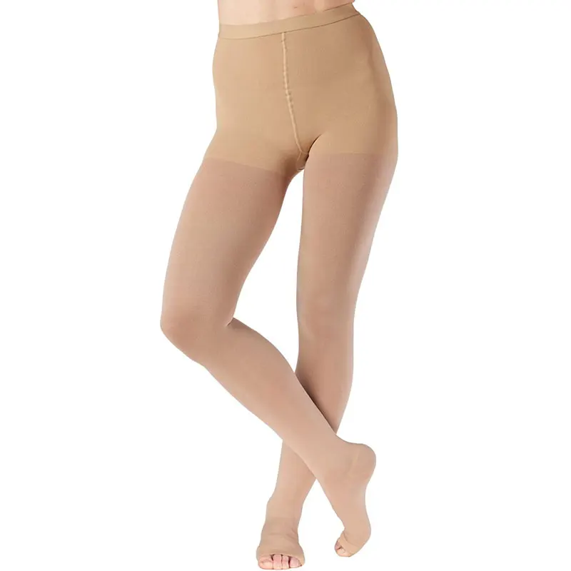 Индивидуальные медицинские компрессионные чулки, колготки с защитой от вышивания для предотвращения варикозного расширения вен