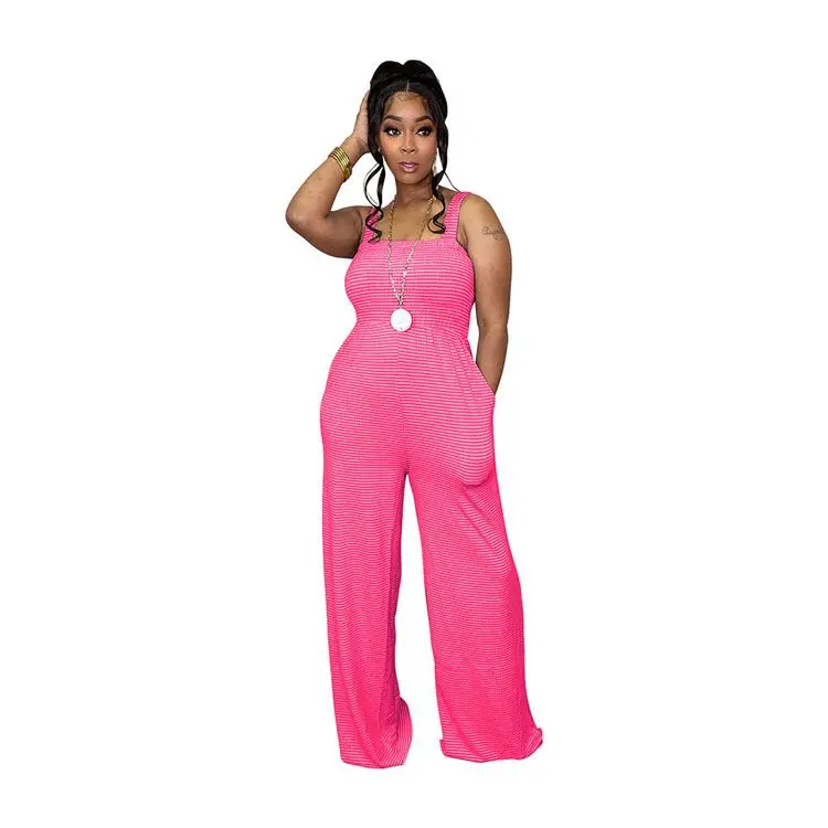 New Arrivals Fashion Suspenders Tube Top One Piece Women Sexy Jumpsuit