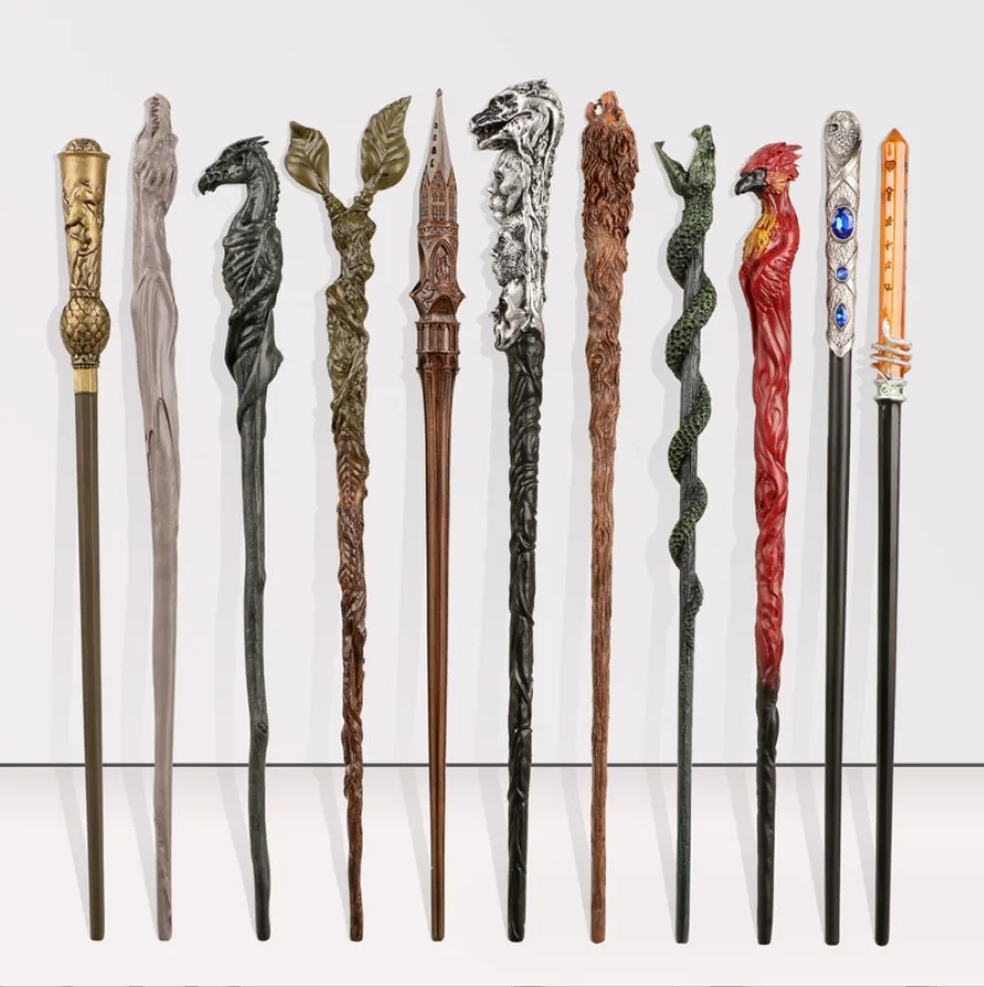 2023 New Style Cheap halloween party harrying wizard pottering cosplay plastic magic wand