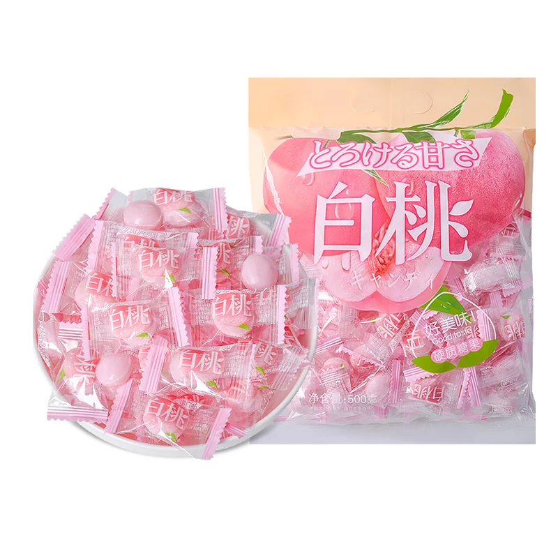 candy wholesalers Japanese honey peach juice hard sugar bulk wholesale halal candy sweets snacks candy