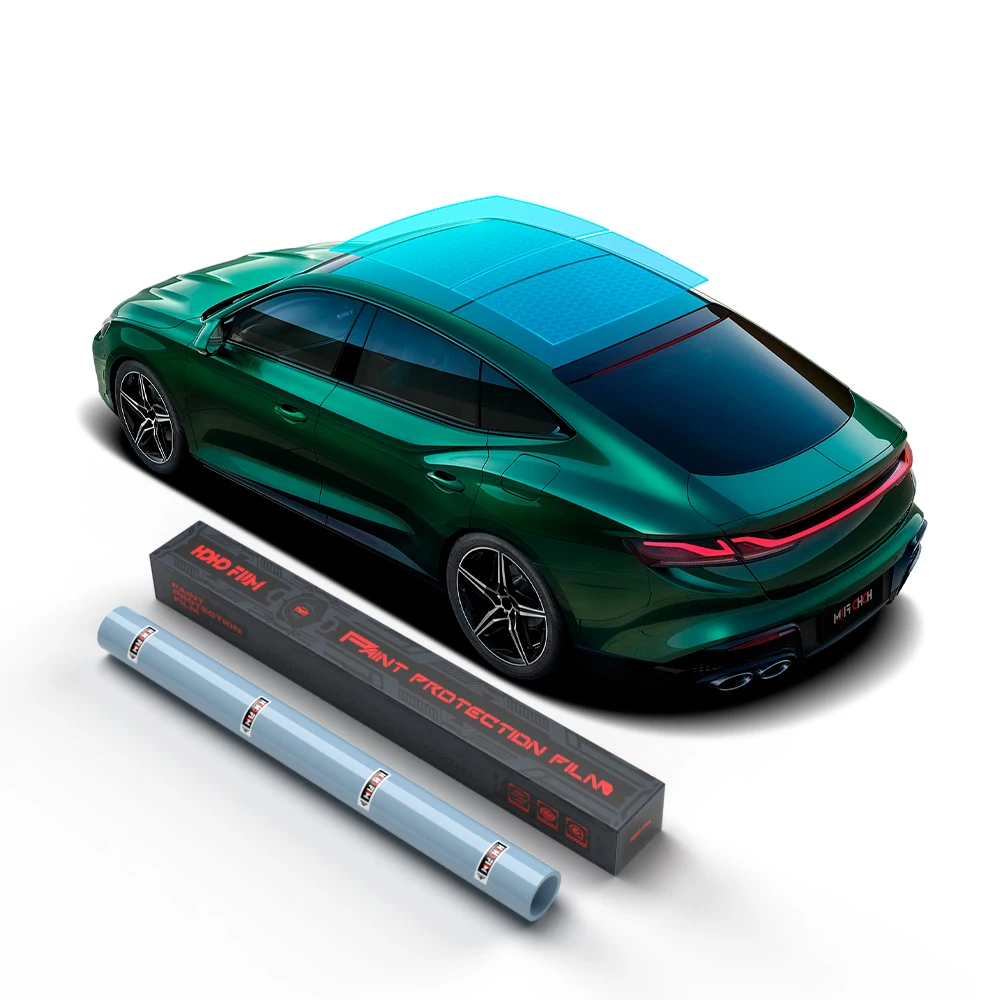 HOHOFILM 99% UV Blocking 5years Warranty Anti-yellowing 8mil TPU Car Wrap Anti Scratch Sunroof Paint Protection Film