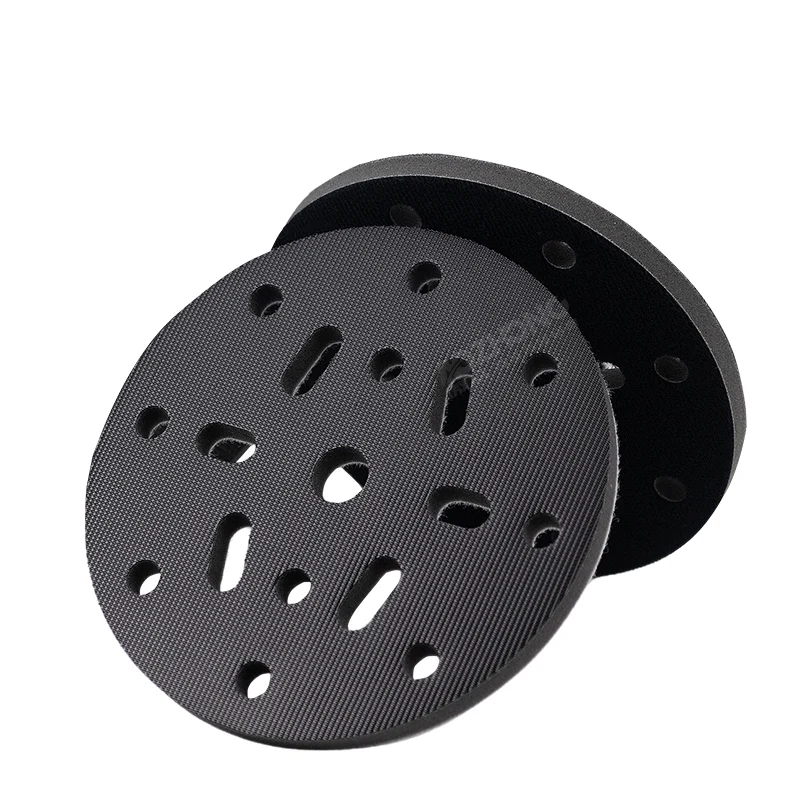 5Inch 44-Hole Hook and Loop Sponge Soft Interface Pad for Polishing Grinding Power Tools Accessories