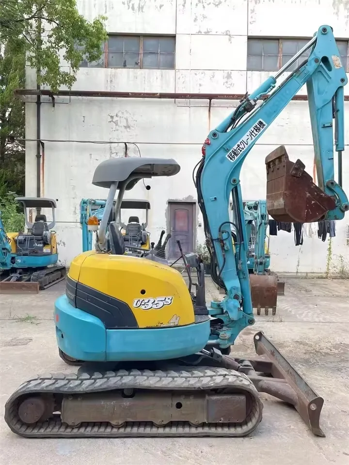 KUBOTA U35 Mini Excavator Used Japan Original 3ton Excavator Kubota Mini Excavator Machine In Stock