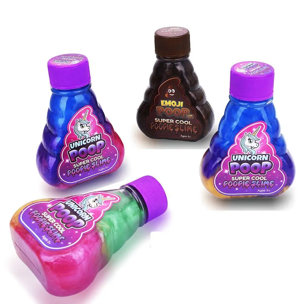 Cheap slime supplies Tricky Snot Water Playdough Slime Soft Unicorn Floam Clay Crystal Mud fluffy slime Toys Sets For Kids