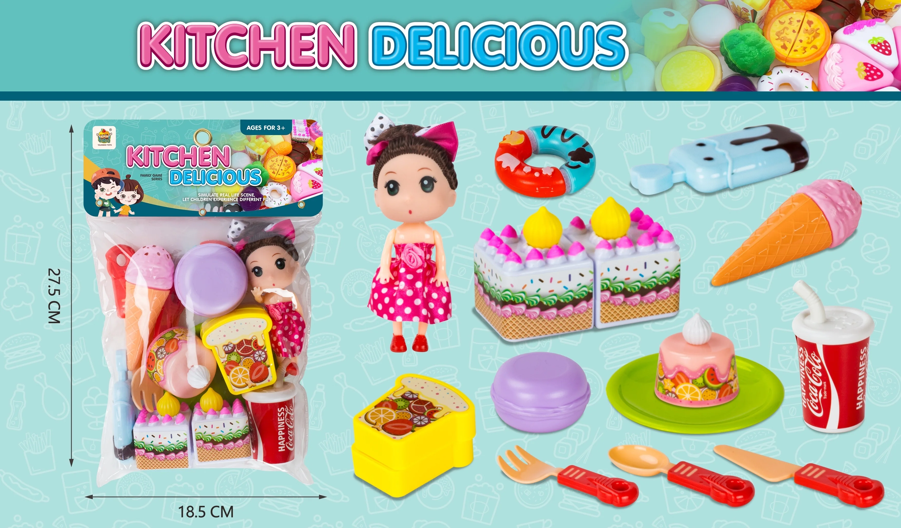 Kitchen toys foods kids toys shantou chenghai toys
