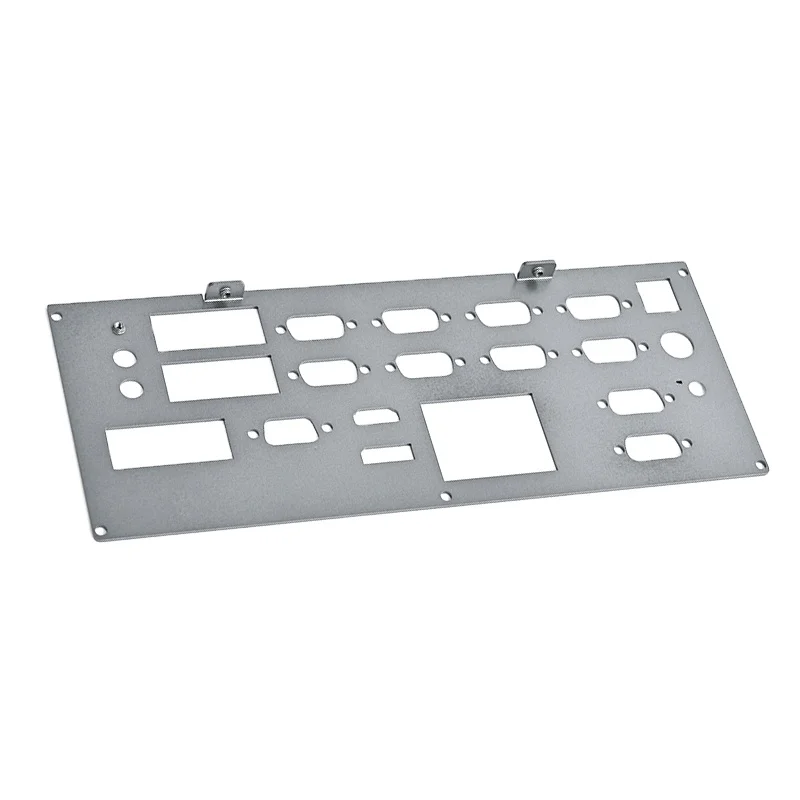 Custom Control Panel Aluminum Precision Sheet Metal Bending Stamping Part Fabrication