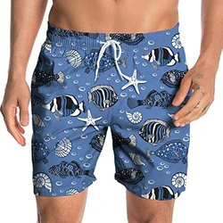 American Flag Muay Thai Shorts Combat Fight MMA Boxer Boxing Trunks