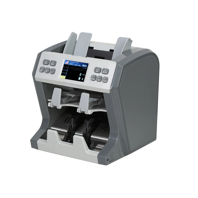 uv mg mt dd ir detection mixed usd euro sorter cash currency banknote money detector counter machine