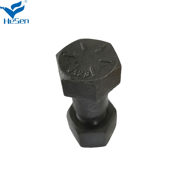 3S8182 Bulldozer Bolt 5/8 Sprocket 12.9 Grade Segment Bolt and nut