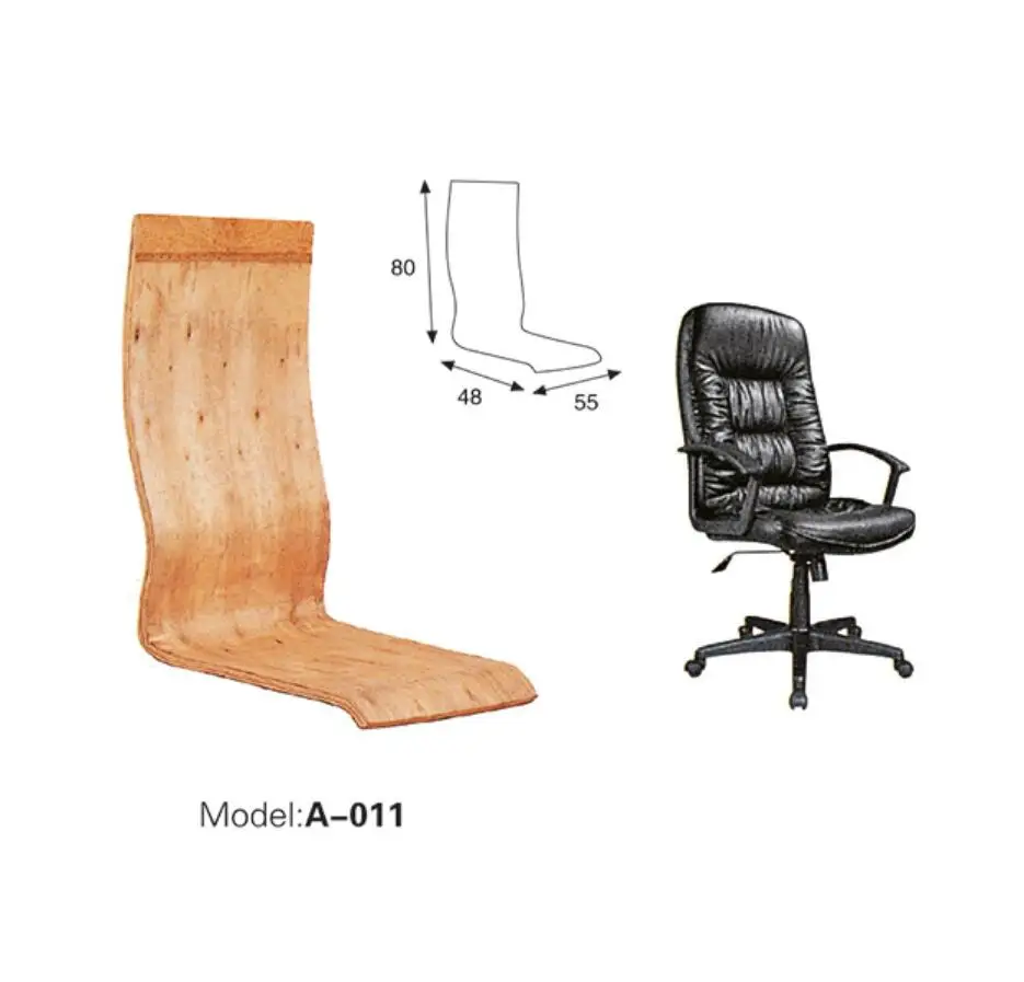 Bent Plywood Office Chair  Board Parts