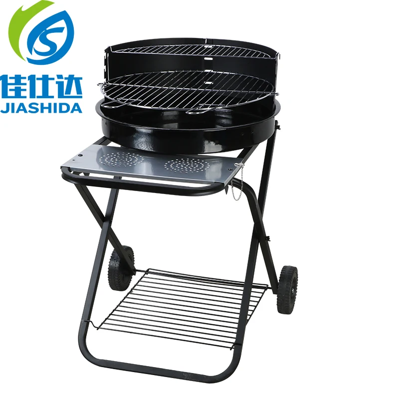 Outdoor bbq grills fold outdoor bbq grill charcoal patio barbecue oven charcoal bbq grill for home garden cooking