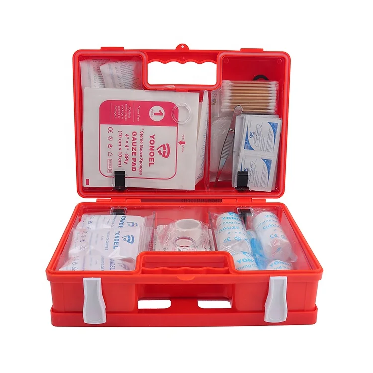 Hard Case ABS Emergency Kit DIN Series Medical First Aid Kit for Outdoor Camping