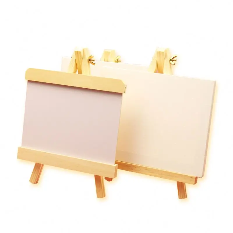 Bomeijia Mini Wooden Desktop Easels SS-916 Frame Set Wholesale Drawing Stand for Kids Painting 9*16cm