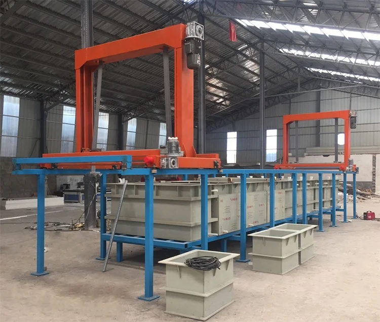 Hanging Plating Line,Galvanizing Line/Zinc Plating Plant for Threaded Rod/Copper Plating Equipments