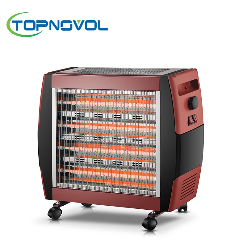 2021 new design quartz heater with 6 heating elements and 4 heating sets with certification CE, CB