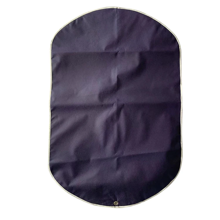 garment bag blue reusable eco friendly non woven suit cover bag storage wholesale custom garment bag