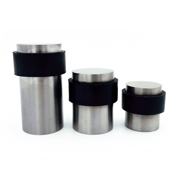 Cilicona silicona negro mate censor media luna de magnetico topes puerta