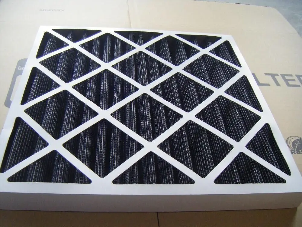 Activated Carbon Primary Efficiency Carbon Granule Filter Sheets Honeycomb Solid Block Carbon Filter