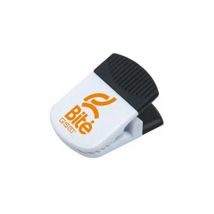 Custom Wholesale Plastic U Shape Large Office Fridge Magnet Bag Clip Magnetic Memo Clip