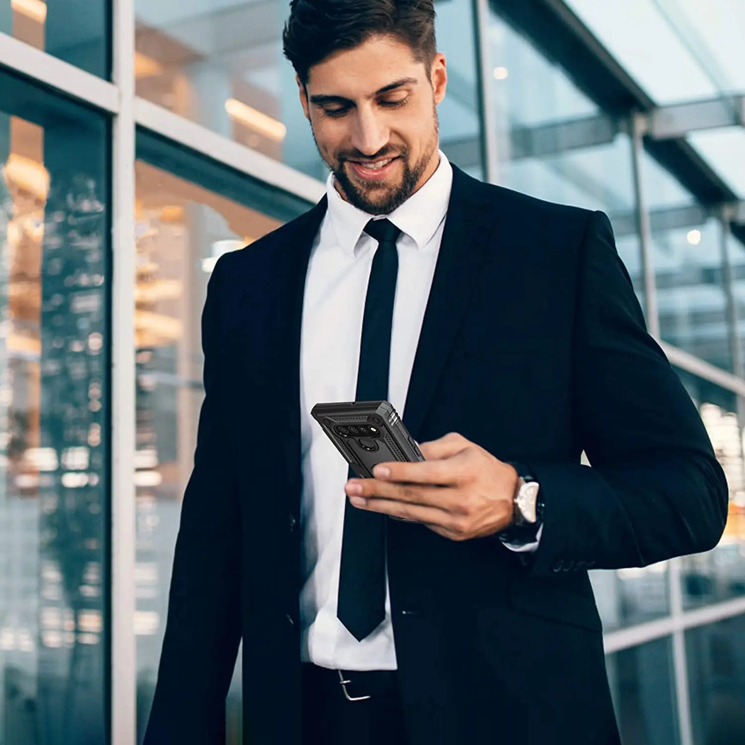 Amazon Hot Sale Magnetic Car Holder Ring Phone Cases Shockproof Cover Compatible with  LG Stylo 6 Smartphone