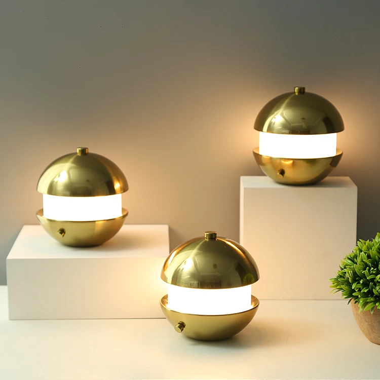 New Design Decoration Touch Control Cordless Restaurant Bedroom Rechargeable LED Table Lamp