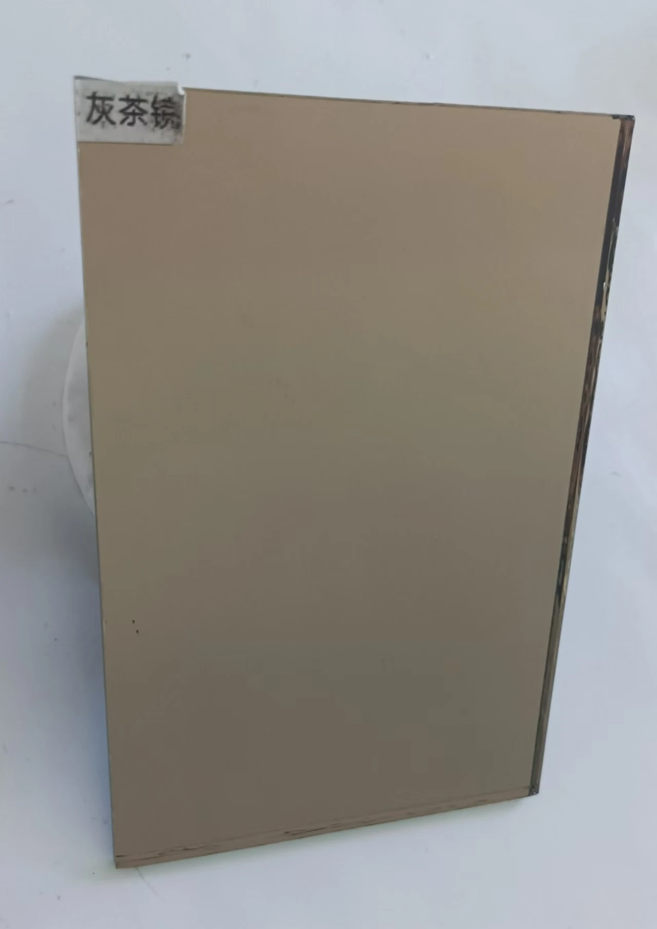 3mm 4mm 5mm 6mm Tinted Mirror pink Gray Black Purple Green Dark Blue Bronze Custom Float Silver with Beveled Edge