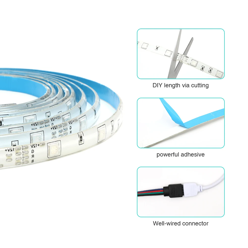 Wholesale Smart Cheap Highly Quality Smart Kit Controller Car 5m Led Strip Light