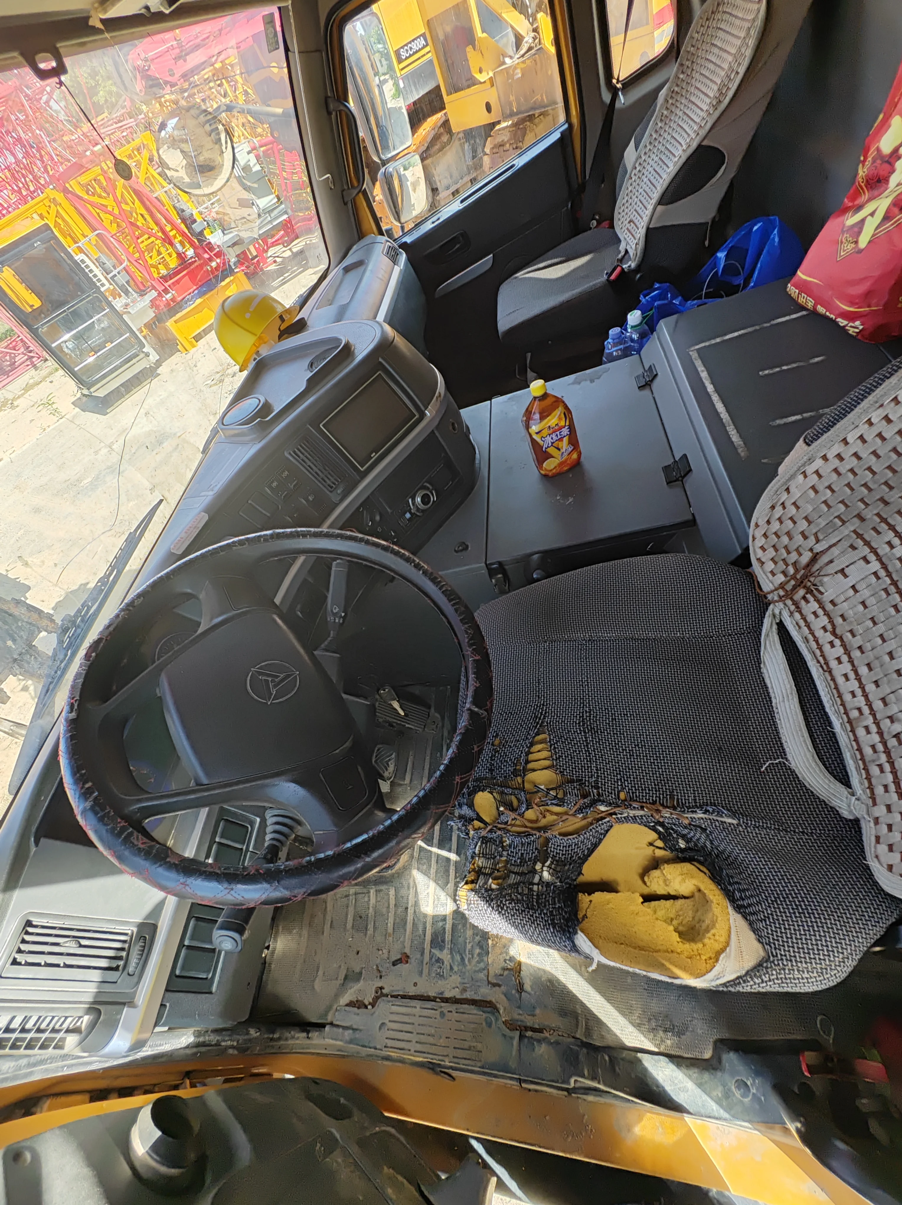 STC1600 160ton hot selling  china famous brand SANY good quality second hand truck crane