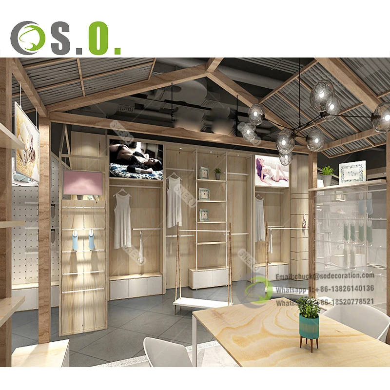 Garment Shop Display Clothing Display Showcase For Sale Clothing Shop Fitouts