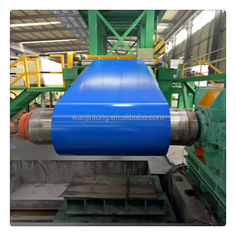 PE PVDF Aluminum Stock 1060 3003 3004 5052 preprint Color Coated Aluminium metal Coil for roofing