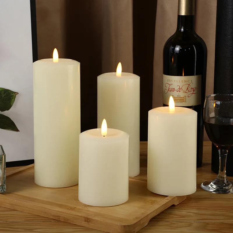 Wholesale  Control with Battery Operated Decorative Led Candles Wedding Electronic Candle Lights