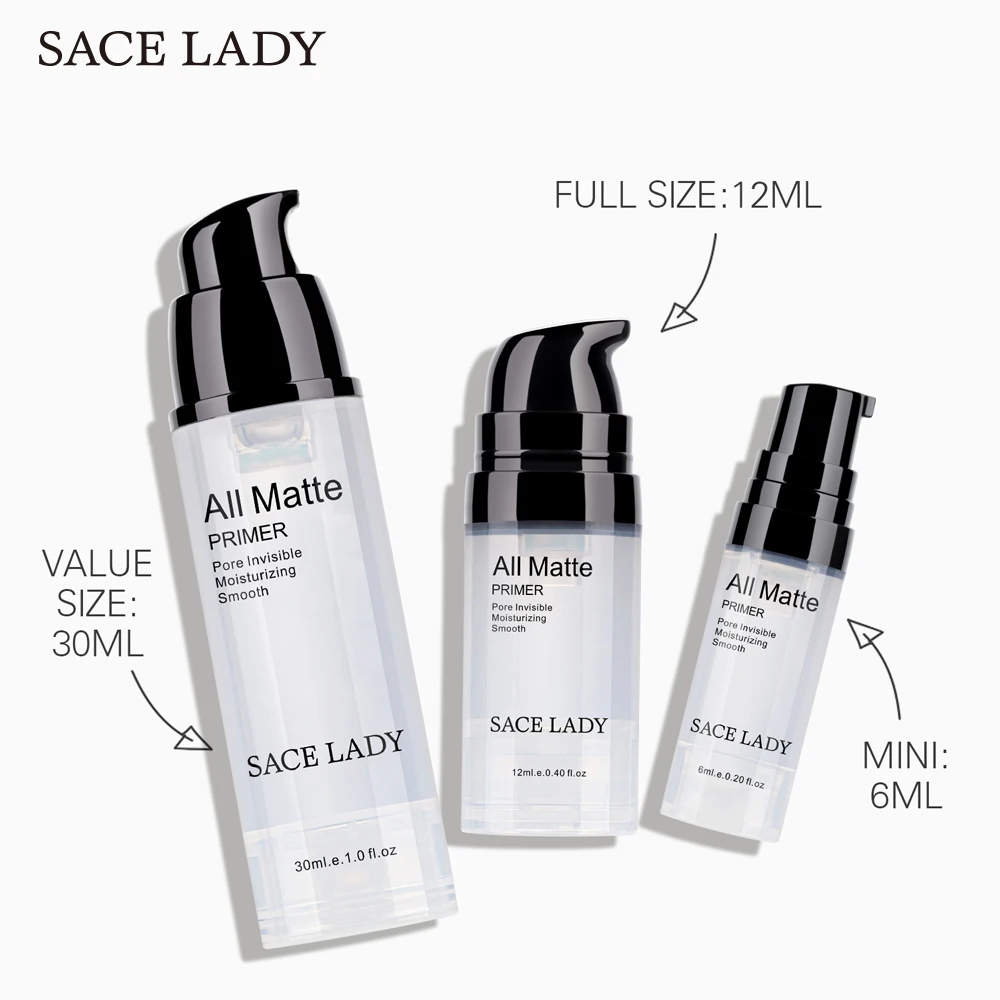 Face Base Primer Make up Liquid Matte Make Up Fine Lines Pore Concealer Oil-control Cream Brighten Cosmetic Wholesale