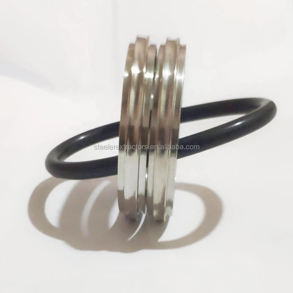 Вакуумное центрирующее кольцо с O-RING вакуумным фланцем KF и фитингами для вакуумных труб KF16/KF25/KF40/KF50