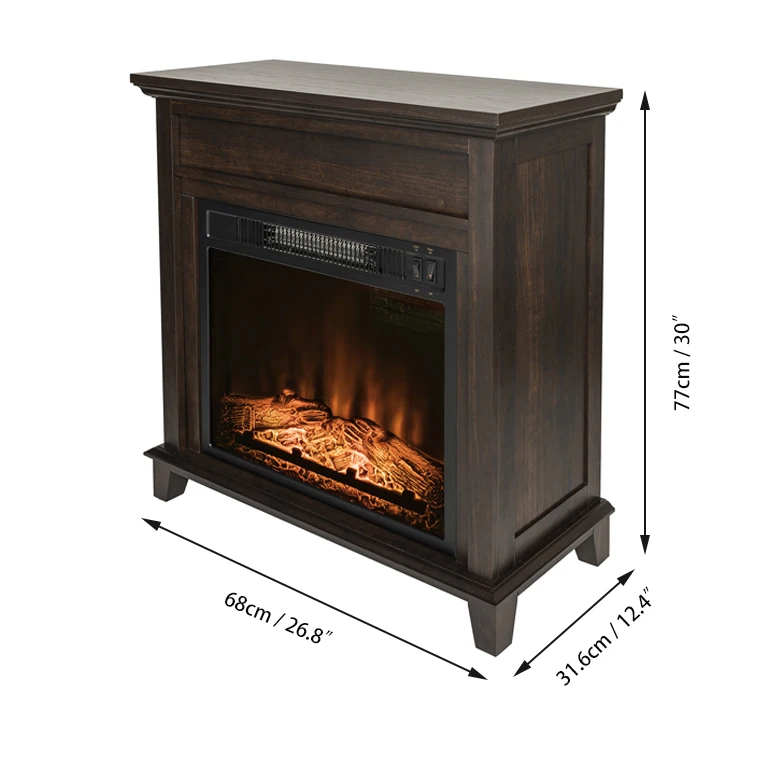 1800W hot sell chimenea fireplace modern fireplace electric
