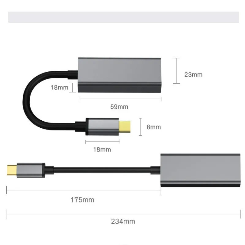 Usb 3 1 type c к RJ45 10/100/1000/2500m ethernet адаптер без приводной сетевой