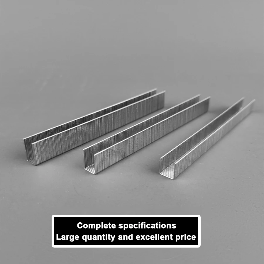 Furniture Sofa Galvanized Staples 22ga 7104 7106 7108 7110 7112 7114 7116 U Shaped 71 Series Pneumatic Nail