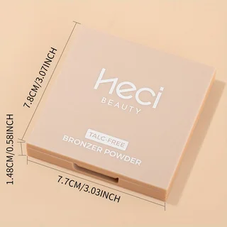 OEM 4 Colors Silky Smooth Powder Bronzer Cosmetic Talc-Free Longlasting Matte Bronzer Pressed Powder