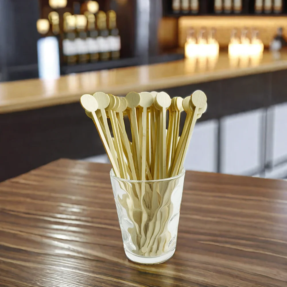 2024 hot sale OEM Portable bamboo coffee stirrer