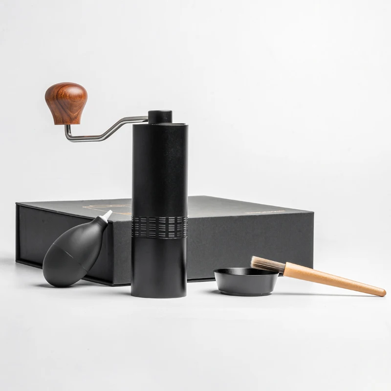 Щетка для очистки воздуха, воронка для дозирования, 4 шт., подарочный набор, ручная кофемолка