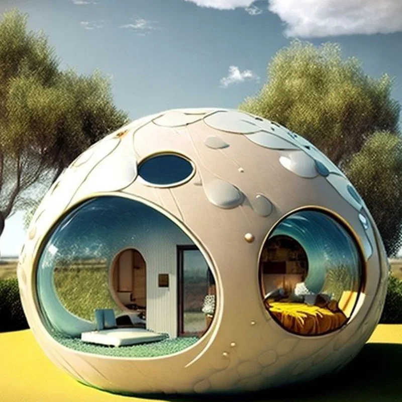 Capsule House Capsule with Kitchen Model Space Capsule Home Living Room Flat Pack