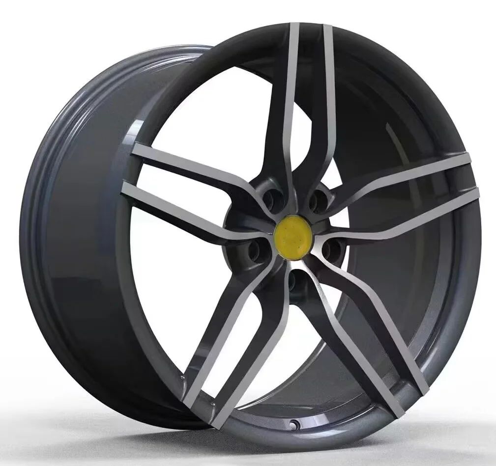 Customized Aluminum Light Weight 5x114.3 20X11 20X9 5X114.3 Popular Design 16 17 18 19 20 Inch  Forged Wheel for ferrari 488 599