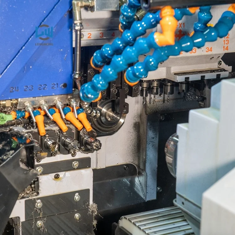 Custom Cnc Lathe Turning Machining Titanium Aluminum Stainless Steel Brass Machine Motor Threaded Rod Bushing Sleeve Tube Parts