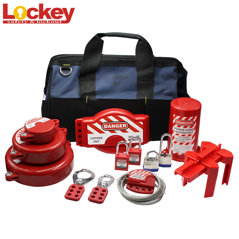 Group Electrical Lockout Tagout Kit Lock Breaker Tools Safety Lockout Loto Kit
