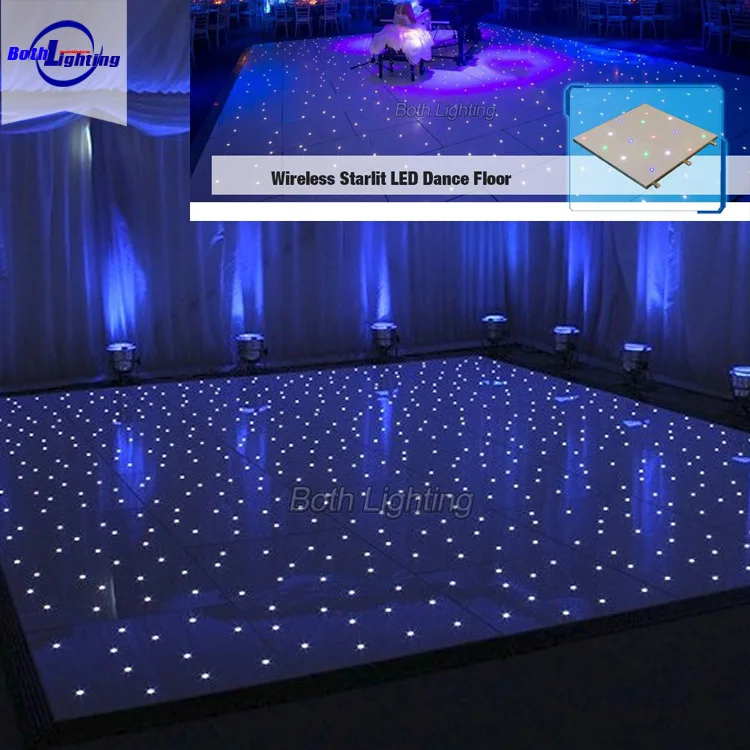 Night Club 60*60*3cm Wireless LED Starlit Dance Floor Video for events