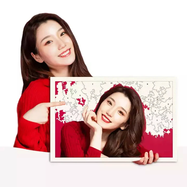 Custom photo Personality picture Painting By Numbers Customized Paint By Numbers Gift Acrylic Coloring By Numbers