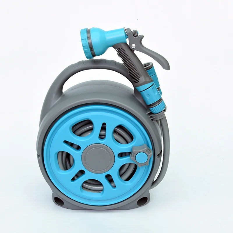 High Quality 3 Year Warranty Pvc Auto Portable Garden Hose Reel For Air-water Truck Hose Reel