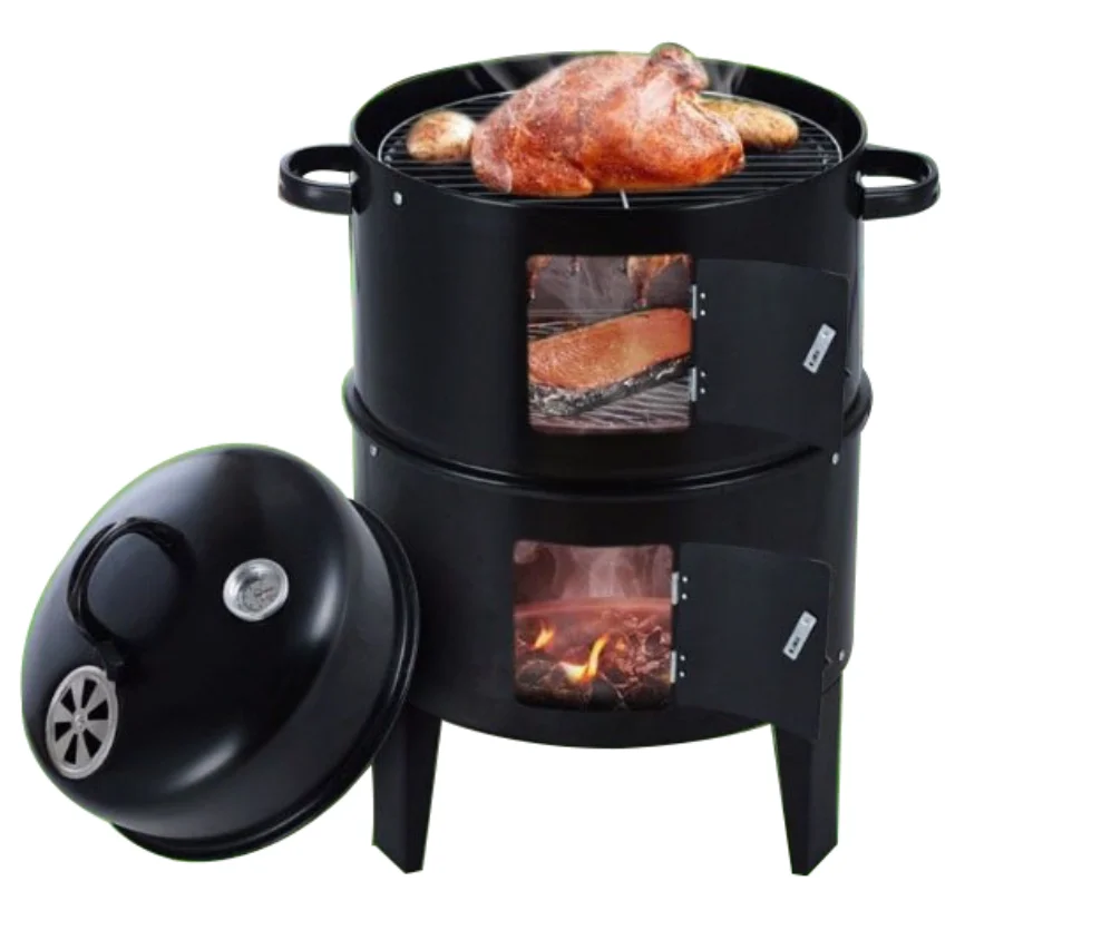 Портативный гриль для барбекю на древесном угле, барбекю, грили для барбекю 3 в 1, уличное рождественское пространство, вечеринка, Хэллоуин, путешествия, китайское пиво со скидкой